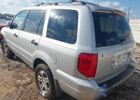 2003 Honda Pilot Ex-L from USA, damaged, VIN 2HKYF18503H588867